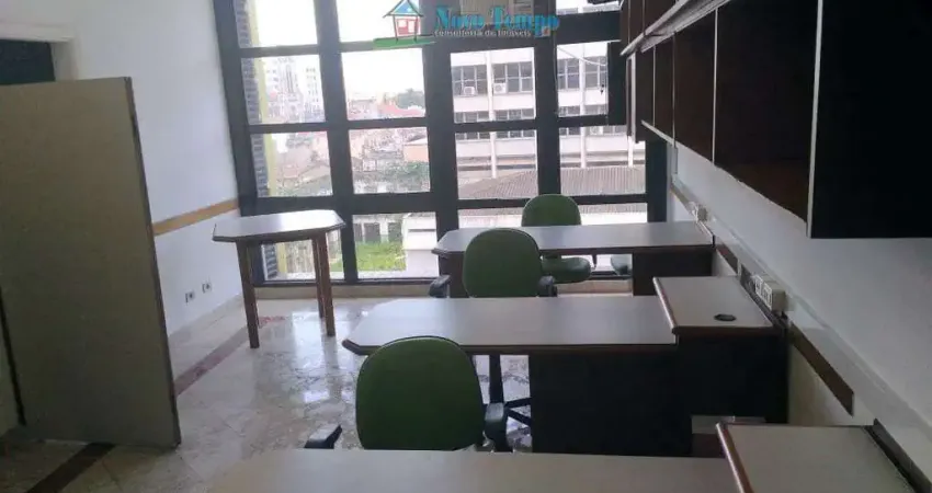 Conjunto comercial com 0 quarto, centro, santos - r$ 315 mil, cod: 13037