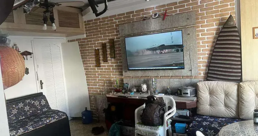 Sala living com 0 quarto, centro, são vicente - r$ 270 mil, cod: 13106