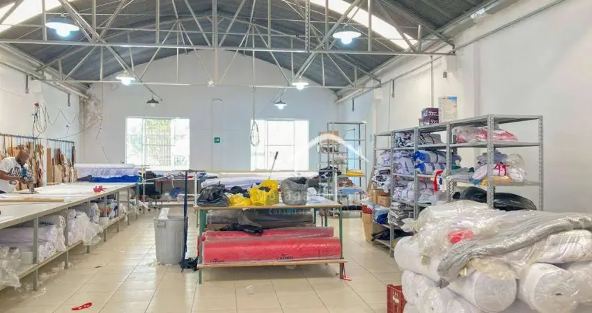 Galpão 580 m² para locação na av. imperatriz leopoldina – vão livre e 6 vagas