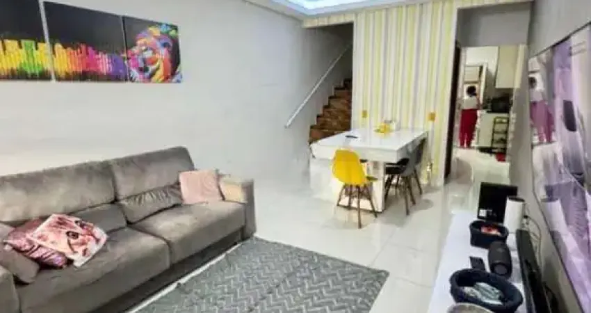 Sobrado para venda em santo andré, vila linda, 3 dormitórios, 1 suíte, 3 banheiros, 2 vagas