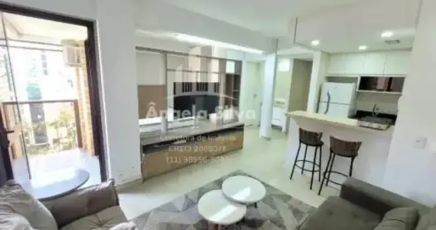 Locação moema!apartamento mobiliado c 42m² com vaga de garagem.