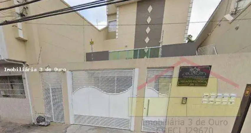 Sobrado em condomínio para venda em são paulo, vila esperança, 2 dormitórios, 2 banheiros, 1 vaga