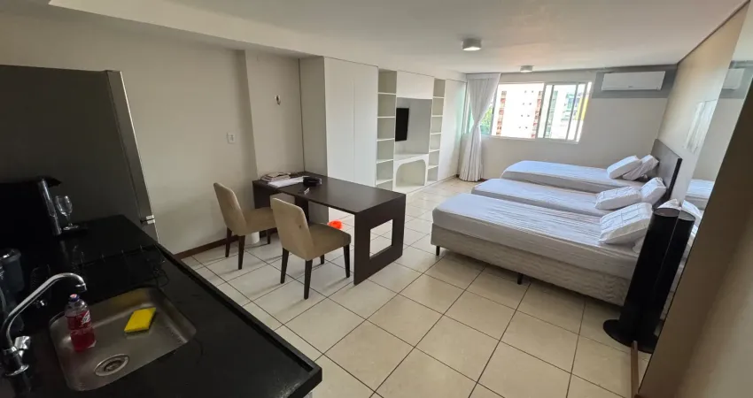 Flat com 1 quarto para alugar na Avenida João Maurício, 129, Manaíra, João Pessoa