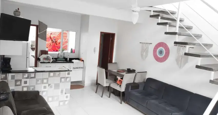 Casa em condomínio fechado com 2 quartos à venda no Florida Mirim, Mongaguá 