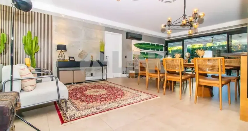 Apartamento garden 3 dormitórios 3 suítes e 2 vagas de garagem à venda no bairro chácara das pedras em porto alegre próximo do shopping iguatemi