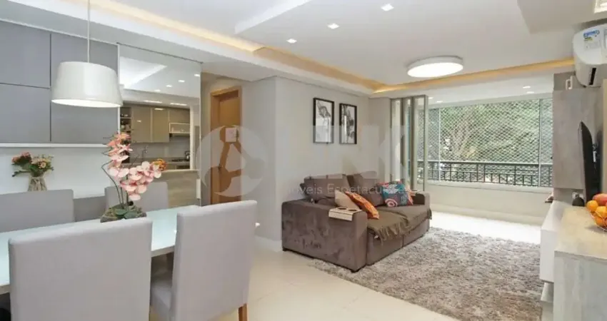 Apartamento semimobiliado com 2 quartos à venda no bairro passo da areia em porto alegre