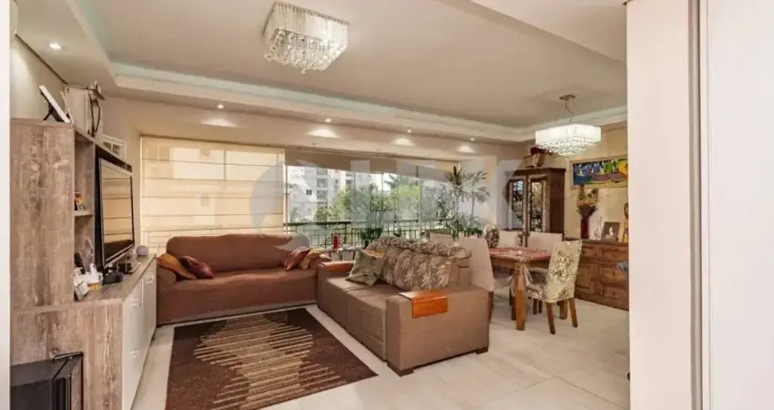 Apartamento semimobiliado com 3 quartos à venda no bairro passo da areia em porto alegre