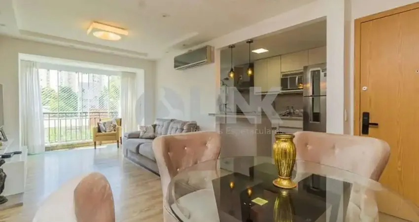 Apartamento semimobiliado com 3 quartos à venda no bairro passo da areia em porto alegre