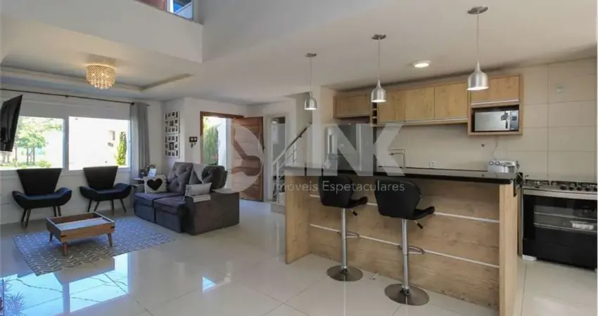 Casa em condomínio fechado com 3 quartos à venda no bairro hípica em porto alegre