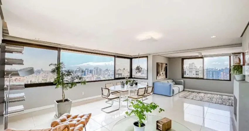 Apartamento de 3 quartos 3 suítes e 3 vagas à venda no bairro rio branco em porto alegre