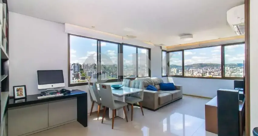 Apartamento mobiliado de 3 quartos com 2 vagas à venda no bairro rio branco em porto alegre