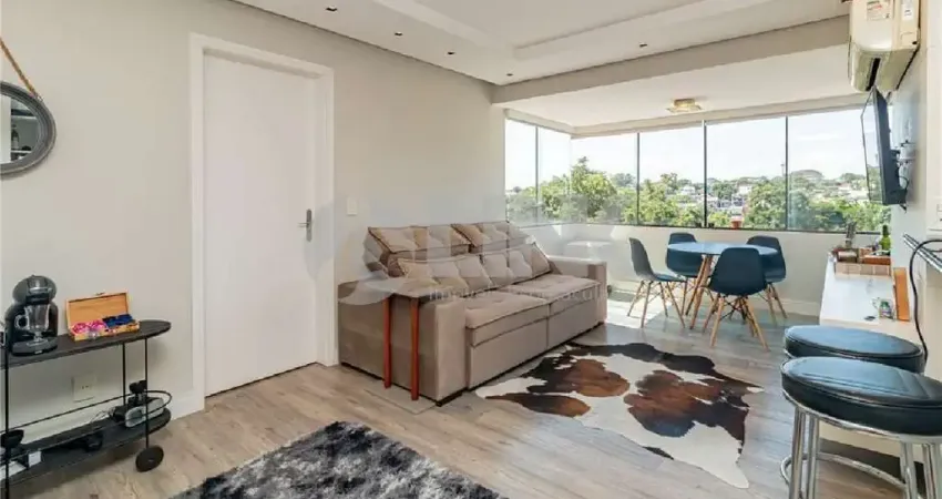 Apartamento de 1 quarto com 1 vaga à venda no bairro chácara das pedras em porto alegre