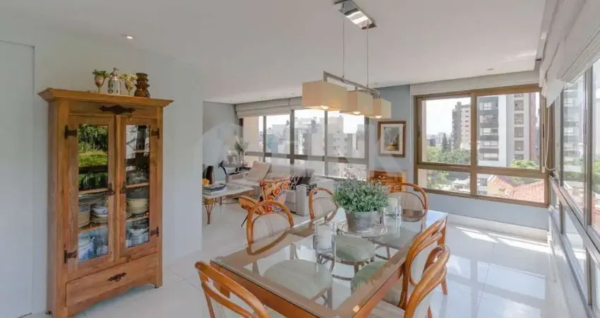 Apartamento de 3 quartos com 2 vagas de garagem à venda no bairro rio branco em porto alegre