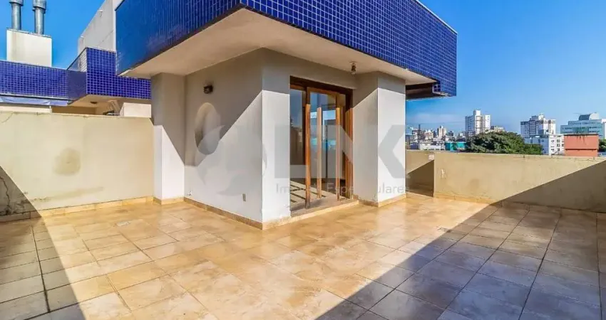 Cobertura 2 dormitórios com 1 vaga de garagem à venda no bairro petrópolis em porto alegre próximo ao grêmio náutico união