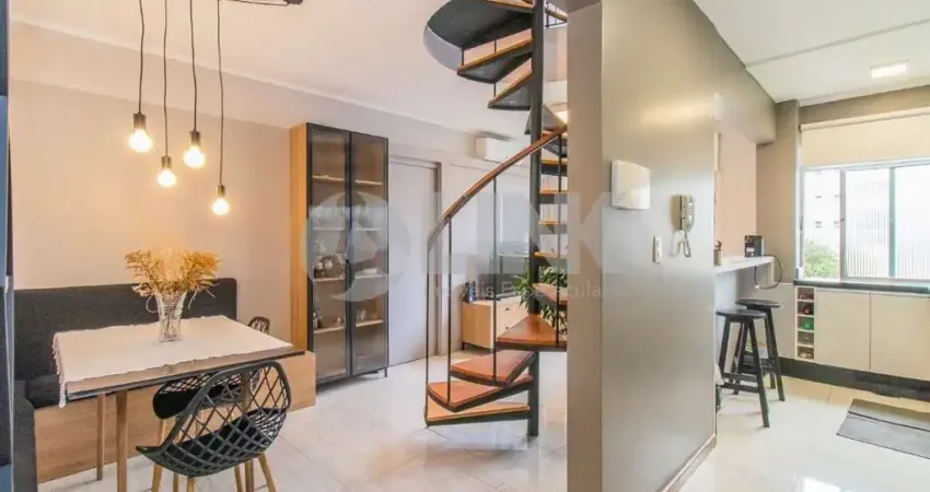 Cobertura 2 dormitórios com 1 vaga de garagem à venda no bairro santana e porto alegre próxima do shopping bourbon ipiranga