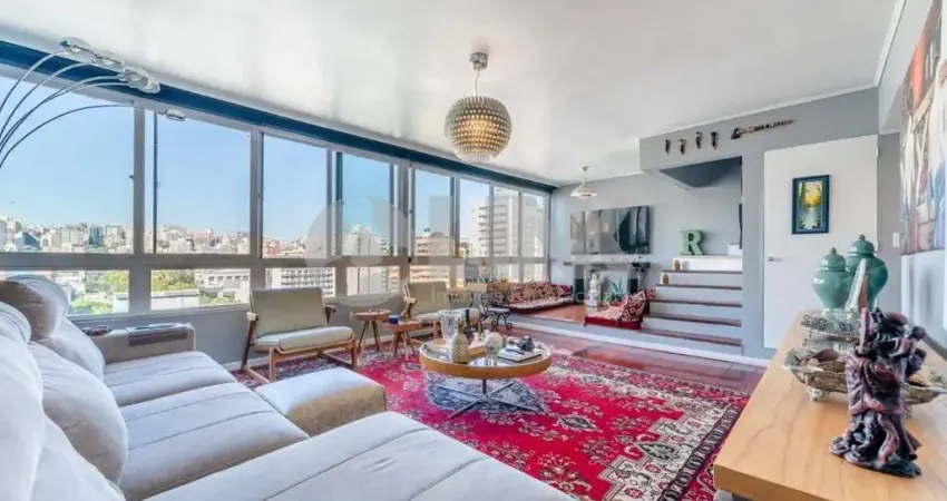 Cobertura de 4 quartos 2 suítes e 2 vagas à venda no bairro moinhos de vento em porto alegre