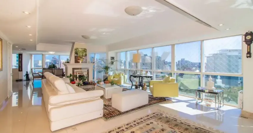 Cobertura de 4 quartos 4 suítes com 2 vagas à venda no bairro moinhos de vento em porto alegre