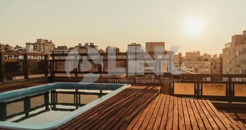 Cobertura de 3 quartos com 2 vagas à venda no bairro mont serrat em porto alegre