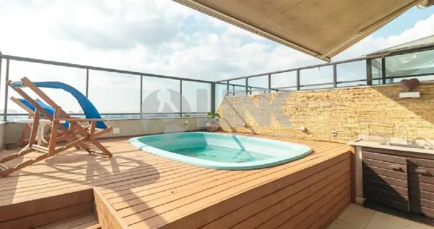 Cobertura de 3 quartos com 2 vagas à venda no bairro três figueiras em porto alegre