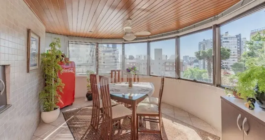 Apartamento com 3 quartos e 1 vaga à venda no bairro rio branco em porto alegre