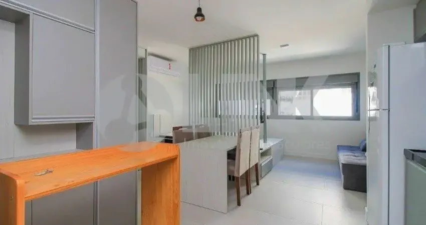 Apartamento de 1 dormitório com 1 vaga à venda no bairro jardim europa em porto alegre