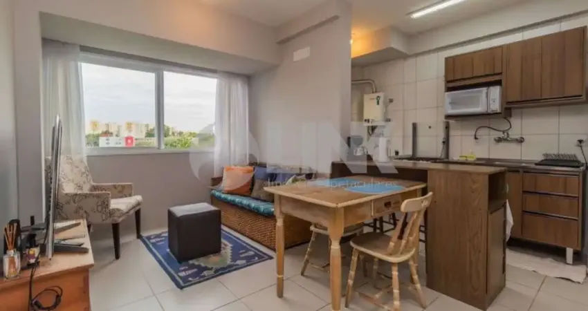 Apartamento com 1 quarto e 2 vagas de garagem à venda no bairro Santo Antônio em Porto Alegre próximo à ESPM