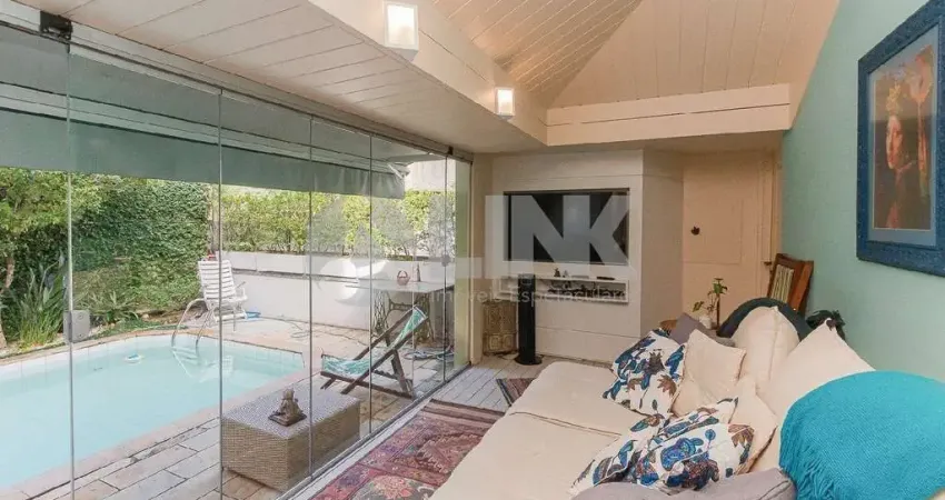 Apartamento garden de 3 quartos com 2 vagas à venda no bairro bela vista em porto alegre