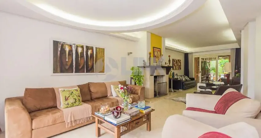 Casa semimobiliada 5 dormitórios 5 suítes e 4 vagas de garagem à venda no bairro chácara das peras em porto alegre