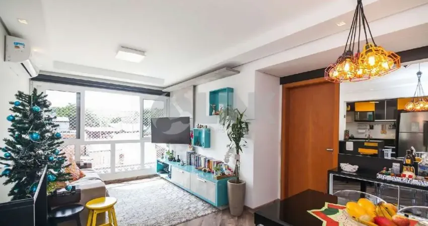 Apartamento de 2 quartos com 1 vaga à venda no bairro chácara das pedras em porto alegre