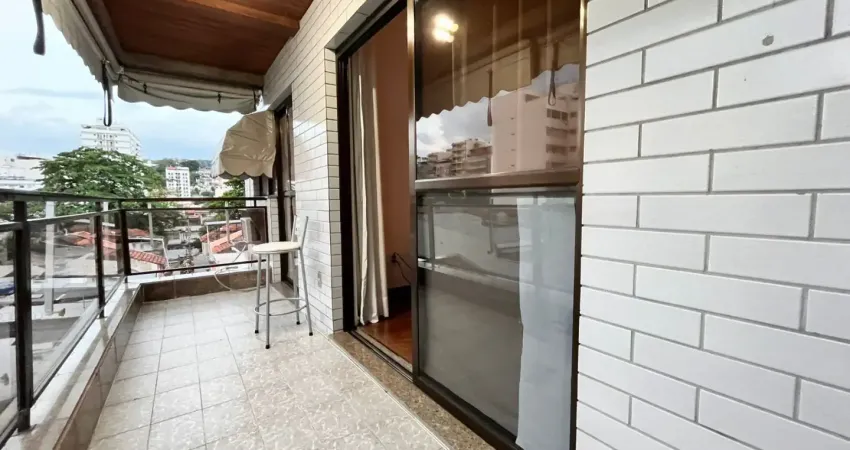 Apartamento em prédio luxuoso com 2 quartos 1 vaga à venda, varandão 85m² - tijuca