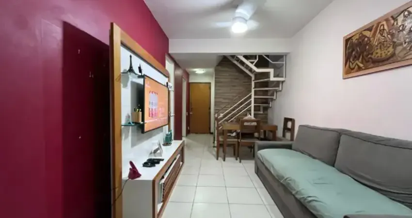 Cobertura duplex linda com 2 quartos suíte 1 vaga à venda, 130m² - tijuca