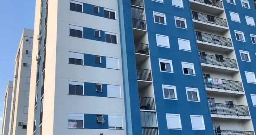 Apartamento novo, res. ibiza, 1 quarto, 1 vaga fixa, próximo ao fort atacado, operário novo hamburgo, 44m², piso laminado e cerâmico. linda vista leste, sétimo andar.