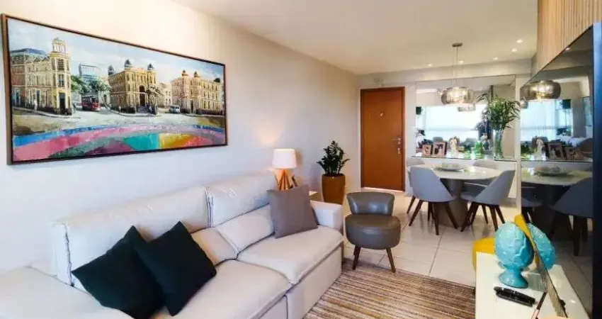 Imóvel para venda tem 80 metros quadrados com 3 quartos em espinheiro - recife - pe