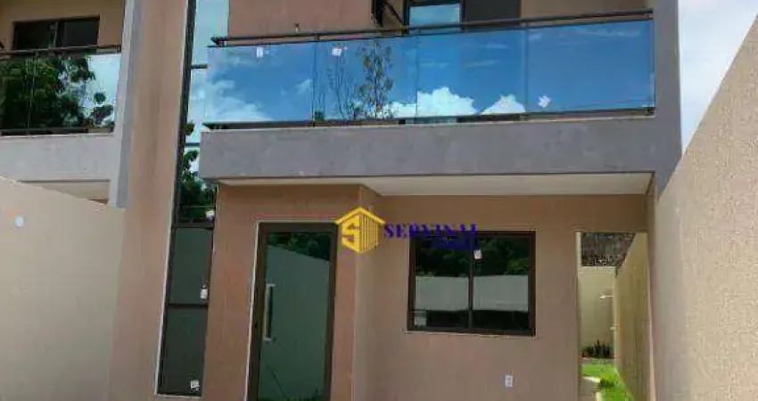 Casa alto padrão com 4 suítes à venda, 152 m² por r$ 649.000 - jardim das oliveiras - fortaleza/ce