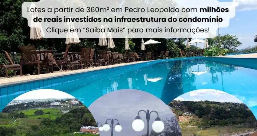 *condomínio vitória tênis prime*   lotes a partir de 360m² -  • mg-424 após cidade do galo, antes da entrada de pedro leopoldo, totalmente sinalizado. • localização estratégica no vetor norte, próximo