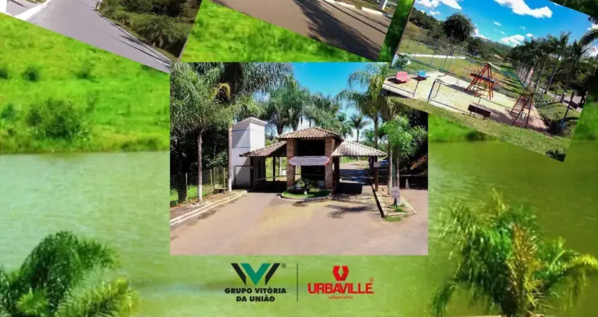 Condomínio vitória da união represa ville, em capim branco-mg há 40 minutos de belo horizonte. lotes de 1000 m² lotes a partir de r$174 mil infraestrutura completa  portaria 24 horas e controle de ace