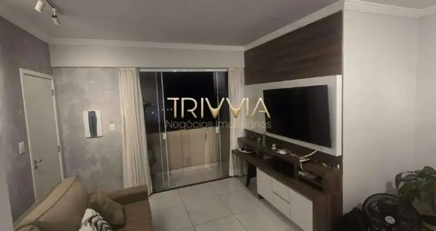 Apartamento de alto padrão mobiliado – 2 quartos (1 suíte) com vista livre