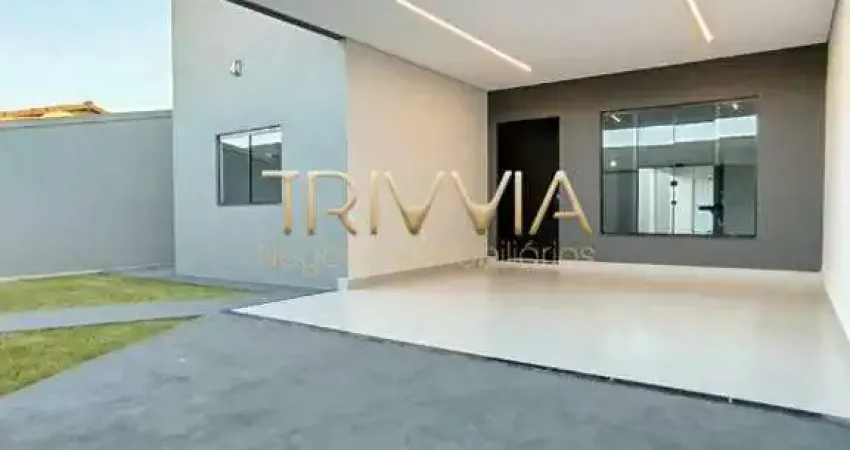 Casa moderna com acabamento de alto padrão - jardim holanda!