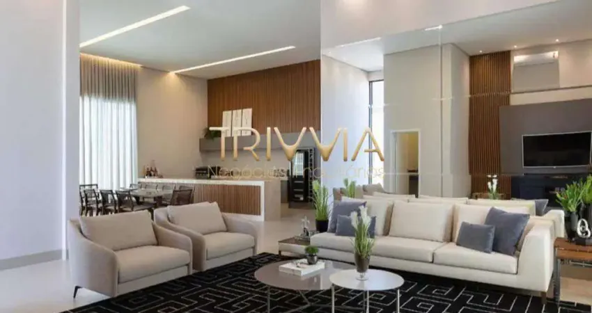 Casa mobiliada de alto padrão em condomínio – porteira fechada!