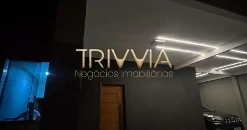 Casa nova com acabamento moderno - espaço gourmet integrado