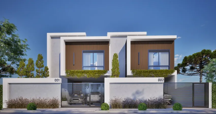 Sobrado amplo em pinhais, ótimo acabamento e muito jardim (raridade)