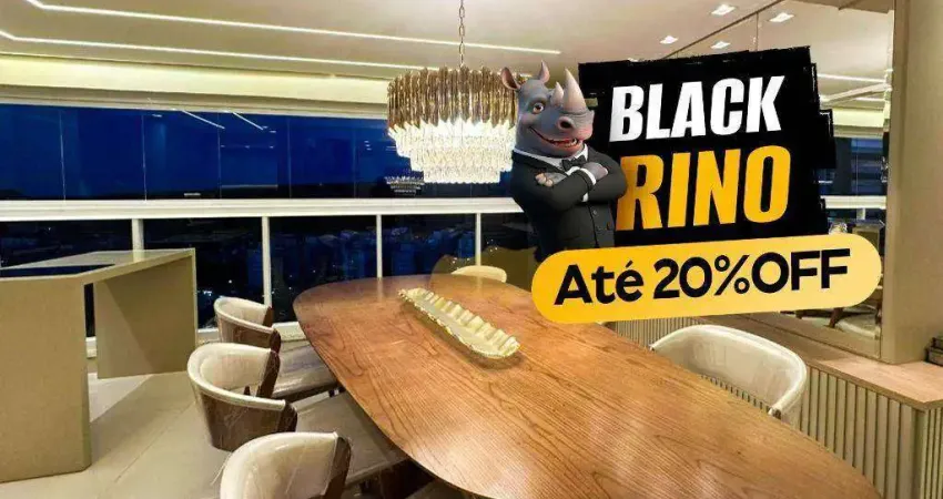 Black rino - de r$ 1.5000,00 para r$ 1.4000,00 apartamento com 3 dormitórios à venda, 118 m² - cidade jardim - rio claro/sp