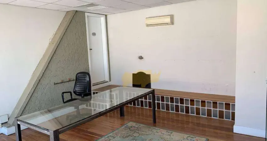 Salão para alugar, 50 m² por r$ 2.400,00/mês - saúde - rio claro/sp