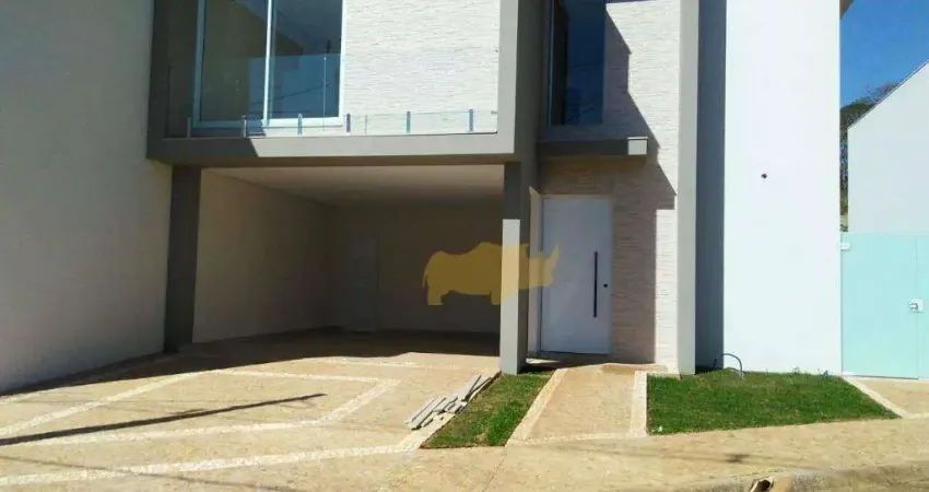 Casa com 3 dormitórios à venda, 169 m² - condomínio residencial villagio do conde - rio claro/sp