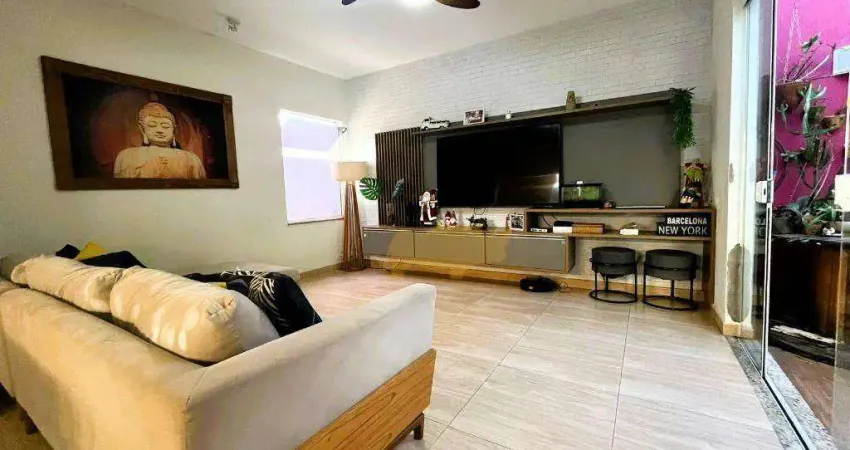 Casa com 3 dormitórios à venda, 179 m² por r$ 700.000,00 - parque universitário - rio claro/sp
