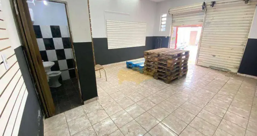 Sala para alugar, 35 m² por r$ 900,00/mês - jardim residencial das palmeiras - rio claro/sp