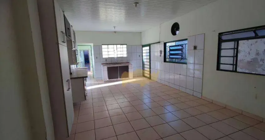 Ótimo ponto comercial com casa de 2 dormitórios  e salão à venda, 190 m² - centro - rio claro/sp
