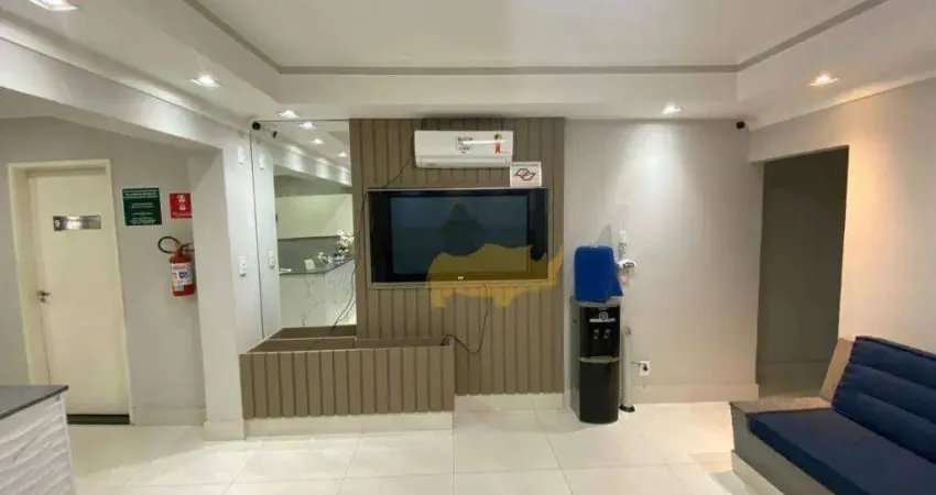 Sala para alugar, 13 m² por r$ 1.045,00/mês - jardim claret - rio claro/sp