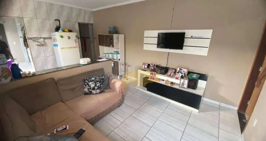 Casa com 2 dormitórios à venda, 77 m² por r$ 235.000,00 - novo jardim wenzel - rio claro/sp