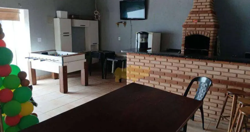 Chácara com 1 dormitório para alugar, 187 m² por r$ 1.800,00/mês - parque universitário - rio claro/sp